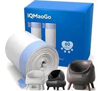 Lot de 60 Sacs Litiere Autonettoyants pour Chat, Compatibles avec la Litiere Autonettoyante M1