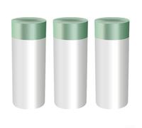 Lot de 60 sacs poubelle en polyéthylène épais avec cordon de serrage pour toilettes intelligentes Neakasa pour chat permettant une manipulation propre et sûre de la pelle à litière