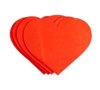Lot de 60 serviettes en papier jetables en forme de cœur rouge pour la Saint-Valentin, un mariage, des fiançailles et un anniversaire, une salle à manger romantique, un événement de restauration et