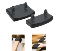 Lot de 60 Supports pour Sommier à Lattes de lit, Capuchons Lattes, Supports de Lattes pour Sommier, Lit en Plastique De Rechange Supports à Lattes pour Rails LatéRaux pour Latte de Lit Embouts Lattes