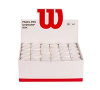 Lot de 60 surgrips de padel Wilson Pro Blanc TU
