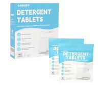 Lot de 60 tablettes de lavage de bouteille, pastilles détergentes pour lave-biberons Momcozy Baby Brezza Papablic