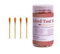 Lot de 60 tampons de test au plomb pour toutes les surfaces peintes, céramique, vaisselle, métal, bois, bandelettes de test de plomb pour un usage domestique, résultats de test rapides en 30 secondes