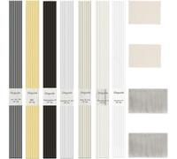 Lot de 60 tiges de soudage en plastique de 33 cm 7 types, 8 pièces, 2 pièces en plastique nylon, 152,4 x 33 cm, inodore, fiable et résistant à l'utilisation