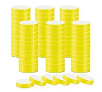Lot de 600 bandes de sécurité pour festival - Jaune- Pour discothèques, carnavals, foires, églises, séminaires, bilans de santé, événements sportifs