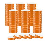 Lot de 600 bandes de sécurité pour festival - Orange Pour discothèques, carnavals, foires, églises, séminaires, bilans de santé, événements sportifs