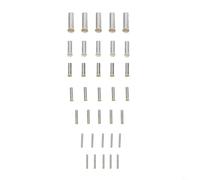 Lot de 600 bornes de tube en cuivre non isolées pressées à froid pour des solutions de câblage électriques efficaces