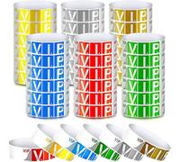 Lot de 600 bracelets en papier VIP étanches VIP pour événements et fêtes
