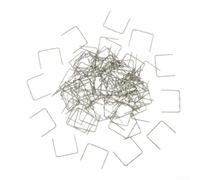 Lot de 600 clous de soudage en plastique en acier inoxydable pour réparation de pare-chocs de voiture pour soudure en plastique pour machines compatibles avec ABS, nylon, PVC