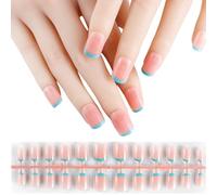 Lot de 600 faux ongles à presser - Ballerines - Couverture complète - Accessoires de manucure