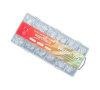 Lot de 600 faux ongles courts et mi-couvrants - Manucure spécialisée - Pour mariage et événement, fête, mariage