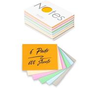 Lot De 600 Feuilles De Notes Autocollantes Électrostatiques Pour Toutes Les Surfaces,Mobiles Et Coulissantes Sur N'importe Quelle Surface,10x7,5 Cm