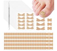 Lot de 600 patchs de correction des ongles incarnés et des orteils - Autocollants respirants pour la correction des ongles d'orteils - Avec lève-ongles en acier inoxydable