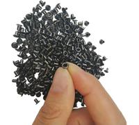 Lot de 600 Petits œillets en Laiton Massif pour réparation d'artisanat du Cuir, Anneaux Ronds pour Chaussures, Sacs, vêtements, Ceintures en Cuir, Chapeaux