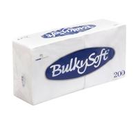 Lot de 600 Serviette papier blanche 33x33, Serviettes papier jetables 1 plis très Solides et Douces, Serviettes pour Bar, Snack et Glacerie, Serviette blanche jetable (600, 33 x 33)