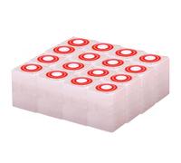 Lot de 64 blocs de camphre naturels, boules et cubes de camphre, kapoor sans fumée pour Pooja, Santeria, religieux indiens et usage domestique, alcanfor en bloques, article hindou Puja (300 g)