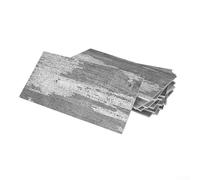 Lot de 64 carreaux de dosseret autocollants en PVC imperméables et résistants à la chaleur pour cuisine, salle de bain, camping-car, buanderie, cheminée, salon, facile (SJM13)