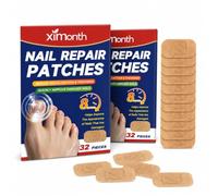 Lot de 64 patchs de réparation polyvalents pour ongles d'orteils endommagés | Pansement pour orteils - Doux pour la peau - Adhésif ferme - Protection des ongles des orteils et des blessures