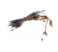Lot de 65 ou 140 câbles de démarrage en forme de U pour platine d'expérimentation 22 AWG pré-dénudés pour laboratoires d'ingénierie