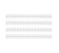 Lot de 65 peignes de reliure, 30 trous, antirouille, résistant à l'usure, découpable, 65 feuilles, durable, pour étudiants pour le bureau (#2)