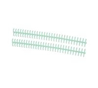 Lot de 65 peignes de reliure, 30 trous, antirouille, résistant à l'usure, découpable, 65 feuilles, durable, pour étudiants pour le bureau (#7)