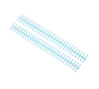 Lot de 65 peignes de reliure, 30 trous, antirouille, résistant à l'usure, découpable, 65 feuilles, durable, pour étudiants pour le bureau (#14)