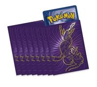 Lot de 65 pochettes d'entraînement d'élite pour Pokémon - Montrez vos cartes avec les pochettes promotionnelles des boîtes Pokémon ETB, pochettes pour cartes Pokémon (Violet Miraidon)