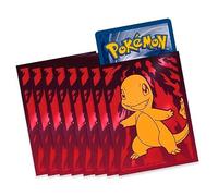 Lot de 65 pochettes d'entraînement d'élite pour Pokémon - Montrez vos cartes avec les pochettes promotionnelles des boîtes Pokémon ETB, pochettes pour cartes Pokémon (Charmander)