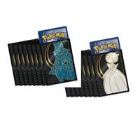 Lot de 65 pochettes pour cartes Pokémon JCC - Exclusivité Mega Evolution ETB (design Lucario/Gardevoir Design) [Les styles peuvent varier!] - Protecteurs de cartes - Légal pour tournoi