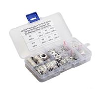 Lot de 650 rondelles plates en acier inoxydable 304, assortiment parfait pour diverses applications de réparation
