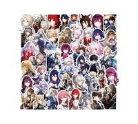 Lot de 68 autocollants Honkai : Star Rail Cartoon Anime pour enfants - Ordinateur portable, bouteilles d'eau, décoration