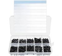 Lot de 680 vis cruciformes DIN913 M2 M2.5 pour M3 en acier au carbone pour ordinateur portable, microphone et module d'installation de capteur