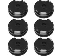 Lot de 6pcs Bobines de Rechange pour Tondeuse ¿¿ Gazon 2x4.15m Ligne Double Axe Compatible avec Parkside PRT 550 A1- IAN 311404 ect Tondeuses ¿¿ Gazon