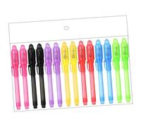 Lot de 7/14 stylos magiques invisibles pour enfants avec lampe espions, fournitures de fête pour note secrète