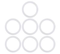 Lot de 7 bagues d'étanchéité en silicone pour bouteille thermique