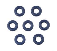 Lot de 7 bagues d'usure B10 compatibles avec Polaris 180 280 360 pour aspirateur automatique - Couleurs bleues - Matériau durable