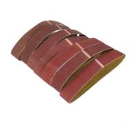 Lot de 7 bandes abrasives haute performance pour métal et bois 50 x 686 mm, grains de 120 à 1000 (mélange)