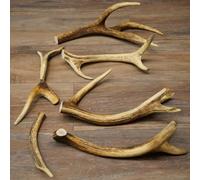 Lot de 7 barres de cerf rouge - Poids : 1,4 kg - Pour les bricoleurs