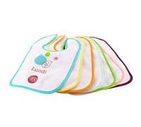 Lot de 7 bavoirs 24 x 34 cm - dbb remond G