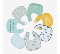 Lot De 7 Bavoirs Multicolore TU