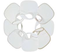 Bavoirs Naissance X7 ROSE Trois Kilos Sept