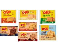 Lot de 7 biscuits cookies Oro Saiwa italiens actifs cookies