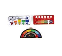 Lot de 7 broches arc-en-ciel en émail LGBTQ pour vêtements, sac à dos, chapeau, décoration, bijoux, cadeau, 1, Acier allié, 1