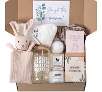 Lot de 7 cadeaux pour nouvelle maman après la naissance, cadeaux post-partum pour maman, kit essentiel post-partum pour maman, cadeau de grossesse pour les premières mamans, future maman