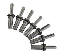 Lot de 7 cales de fendage de pierre de 14 mm pour béton, granit, pierre de granit, outils à main en acier traité thermiquement