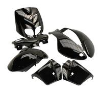 Lot de 7 carénage P2R Peugeot 50 TKR, Trekker 2007+ Noir TU