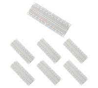 Lot de 7 cartes de prototype PCB sans soudure 830 broches pour Arduino Proto Shield Distribution, blocs de connexion avec 830 contacts compatibles