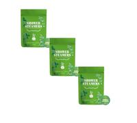 Lot de 7 comprimés de bain à la menthe, comprimés de bain d'aromathérapie unisexes, comprimés à vapeur pour la relaxation et le soulagement du stress (3 paquet)