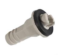 Lot de 7 connecteurs de vidange de climatiseur à tête droite de 15 mm, raccord de drainage pour unité extérieure, connecteur d'eau condensé, ajustement précis pour Midea AC, installation pour