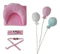 Lot de 7 coussins de pose pour bébé, accessoires de photographie, bandeau, accessoires de photographie pour nouveau-né, couverture